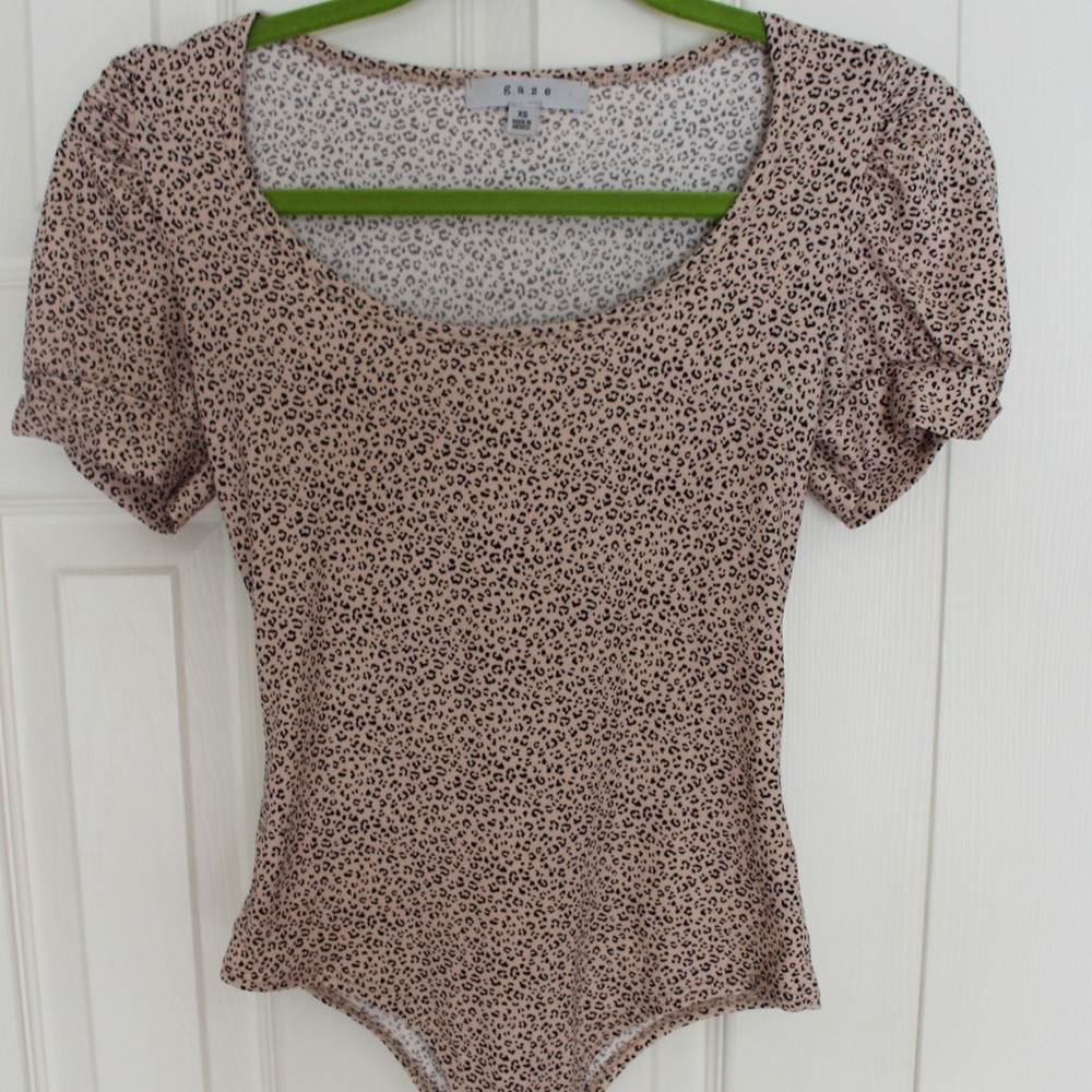 Cheetah Print Bodysuit